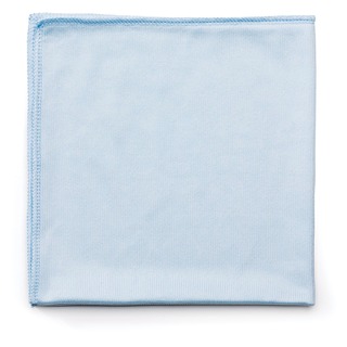 Rubbermaid Reusable Microfiber Cleaning Blue Cloths (Pack of 12)
