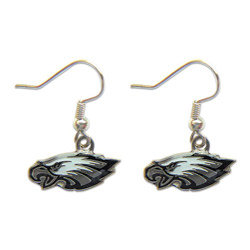 Philadelphia Eagles Dangle Logo Earrings