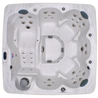 Home and Garden 6-person 71-jet Spa with MP3 Auxiliary Output and Ozone Included.