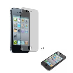 Premium iPhone 4/ 4S Clear Screen Protector (Pack of 3)