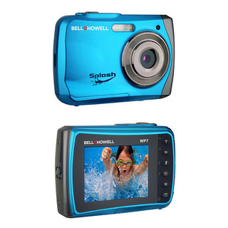 Bell + Howell Splash WP7 12MP Waterproof Blue Camera
