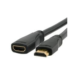 INSTEN 3-foot Male/ Female High Speed HDMI Extension Cable