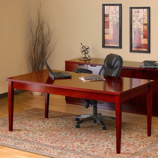 Mayline Luminary Cherry 36 x 72-inch Table Desk