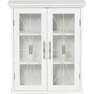 Veranda Bay 2-door Wall Cabinet by Elegant Home Fashions