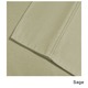 Superior Wrinkle-resistant 600 Thread Count Cotton Blend Sateen Split King-size Sheet Set