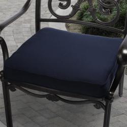 Clara 19-inch Outdoor Navy Blue Cushion with Sunbrella