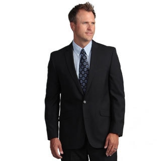 Kenneth Cole Reaction Men's Slim-Fit Navy Mini-Stripe Suit Separate Coat