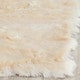 Safavieh Handmade Silken Glam Paris Shag Ivory Rug (4' x 6') - Thumbnail 6