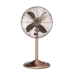 Copper Height Adjustable Floor Fan