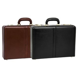 McKlein USA Harper Leather Attache Briefcase