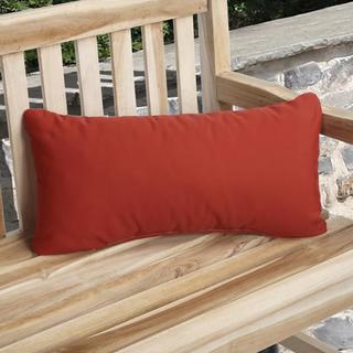 Charisma Outdoor Red Pillow Made with Sunbrella (Set of 2)