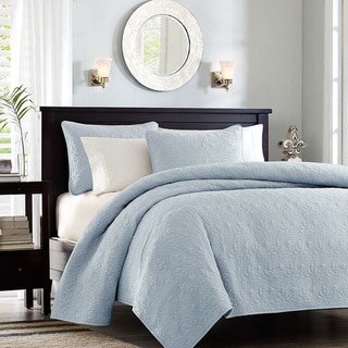 Madison Park Mansfield 3-piece Quilted Pattern Coverlet Mini Set