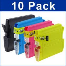 INSTEN Brother LC51 Compatible Black/ Color Ink Cartridge (Pack of 10)