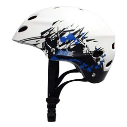 MBS 'Grafstract' White Small/ Medium Helmet