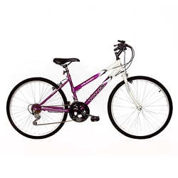 Titan Wildcat Women's White/ Lavender Mountain Bike