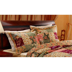 Greenland Home Fashions Antique Chic King-size Pillow Shams (Set of 2)