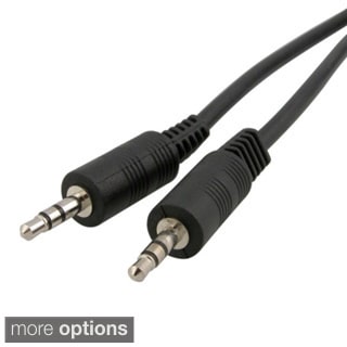 INSTEN 12-foot Black 3.5mm Male to Male Stereo Audio Cable