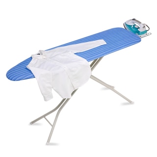 Honey-Can-Do BRD-01956 Quad-leg Ironing Board with Iron Rest