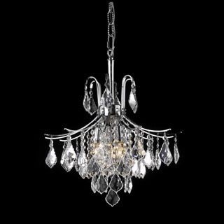 Somette Crystal Chrome 6-light 64955 Collection Chandelier