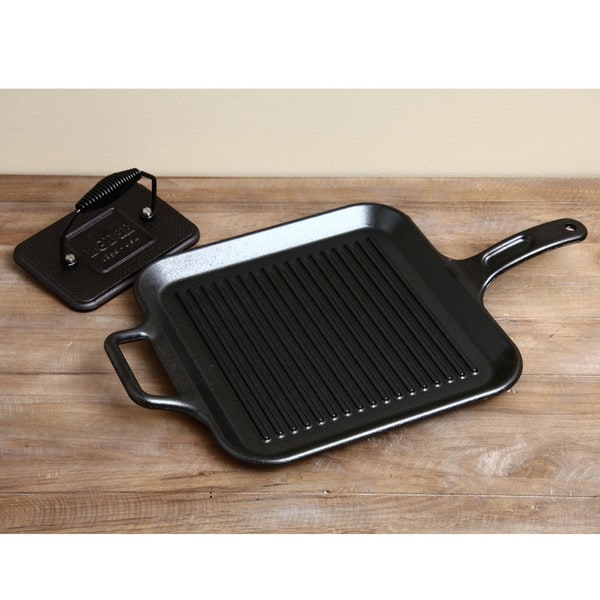 Mario Batali by Dansk 11 Persimmon Square Reversible Grill/Griddle 