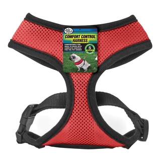 Four Paws Pet Products Red Comfort Control Mesh
