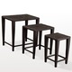 Outdoor Wicker Nested Tables (Set of 3) by Christopher Knight Home