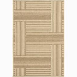 Artist's Loom Indoor/Outdoor Contemporary Geometric Rug (5' x 8')
