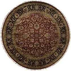 Hand Knotted Elon Wool Rug (8' Round)