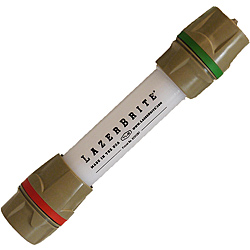 Lazerbrite Single Mode Red and Green Flashlight