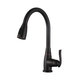 KRAUS Single-Handle Stainless Steel High Arch Kitchen Faucet with Pull Down Dual-Function Sprayer in Chrome