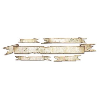 Sizzix Tattered Banners Sizzlits Decorative Strip Die