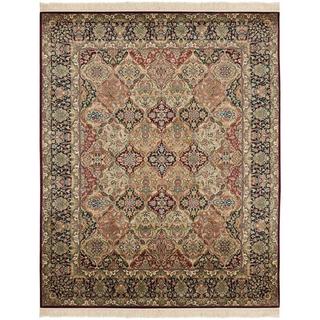 Asian Hand-knotted Royal Kerman Multicolor Wool Rug (8' x 10')