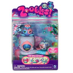 Zoobles Octopus and Whale Happitat Toy
