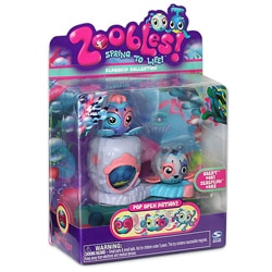 Zoobles Crab and Sea Lion Happitat Toy