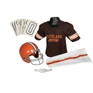 Franklin Sports NFL Cleveland Browns Youth Uniform Set