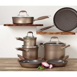 Anolon Advanced Bronze Collection Nonstick 11-piece Cookware Set