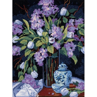 Dimensions 'Tulips and Lilacs' Needlepoint Kit