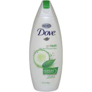 Dove Go Fresh Cool Moisture Body Wash with Nutrium Moisture Cucumber & Green Tea Scent 12-ounce