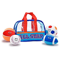 Melissa & Doug Sports Bag Fill and Spill Toy Set