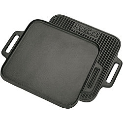 Bayou Classic Cast Iron 14-inch Reversible Griddle