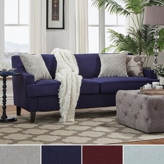 Winslow Linen Fabric Modern Sofa by INSPIRE Q