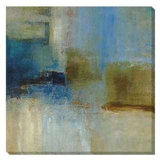 Simon Addyman 'Blue Abstract' Canvas Art