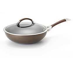 Circulon Symmetry Chocolate Hard-anodized Nonstick 12-inch Covered Essential Pan