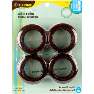 Dritz Bronze-colored Plastic Curtain Grommets (Pack of Eight)