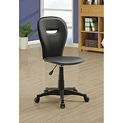 Black Open Back Office Chair