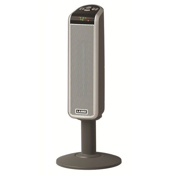 Lasko 5397 Ceramic Pedestal Heater with Digital Remote Control