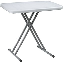 Office Star Resin Adjustable-Height Personal Training Table