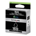 Lexmark 150 Standard Yield Return Program Ink Cartridge - Black - Inkjet - 200 Page - 1 Each STANDARD YIELD RETURN PROGRAM