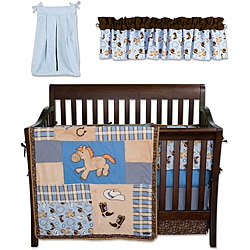 Trend Lab Cowboy Baby 6-piece Crib Bedding Set