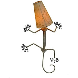 Natural Gecko Wall Lamp (Philippines)